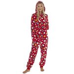 Undercover Unisex Christmas Onesie 34B1602 Red S/M