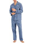 Hanes Men's Woven Plain-Weave Pajama Set