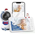 BOIFUN 5" Baby Monitor, 1080P WiFi 