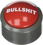 Funtime Bullshit Button - Gadget (Packaging May Vary),Red