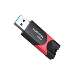 128 GB USB 3.0 Stick Flash Drive, KOOTION 128 GB Retractable Memory Stick Thumb Drive Ultra High Speed USB Stick Jump Drive Rugged Memory Stick with LED Indicator for Data Storage and Transfer