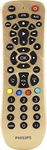 Philips Universal Remote Control for Samsung, Vizio, LG, Sony, Sharp, Roku, Apple TV, RCA, Panasonic, Smart TVs, Streaming Players, Blu-ray, DVD, Simple Setup, 3 Device, Gold, SRP3219G/27