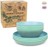 Grow Forward Wheat Straw Kids Plate