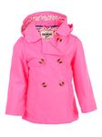 OshKosh B'Gosh Little Girls' Hooded Trench Coat (2T, Pink)