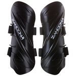 Zandonà Shin Slalom Unisex Shin Pads - Adult, Black, One Size