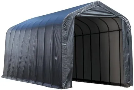 ShelterLogic Garage 16 x 44 x 16 Peak Standard Grey