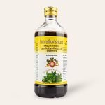 AVP THE ARYA VAIDYA PHARMACY (COIMBATORE) LTD Amrutharishtam 450Ml | Immuntiy Booster | Herbal Concoction | Helps In Infections Of Skin | Respiratory Care | Restores Energy Levels