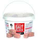 JT Eaton J T Eaton 704-AP Block Anticoagulant, Apple Flavor, for Mice and Rats (Pail of 64) rodenticide Bait