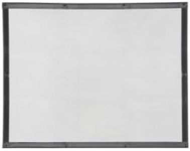 Belmor BS-1881-1 Black Bug Screen Truck Grille Cover for 1990-2013 Mack CH Series, 1989-2007 Mack Cl703 Series (for Grill without V-Shaped Dip Only)