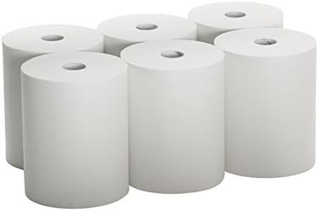 EnMotion Compatible High Capacity Paper Towels, 10" x 800' Roll, White, (6 Rolls of Approx. 800')