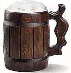 Handmade Wooden Rustic Beer Mug Rea