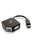 C2G/Cables to Go DisplayPort to HDMI, VGA, or DVI Adapter Converter (54340)