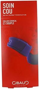 Gibaud Collier Cervical C1 Souple Bleu Marine - Taille 2