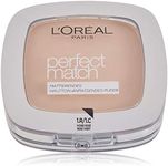 L'Oréal Paris Perfect Match Powder, No. 1.R/1.C Rose Ivory, 9 g