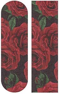 senya Skateboards Grip Tape Longboards Griptape Red Rose Sandpaper for Rollerboard