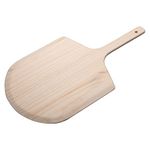 Update International Wooden Pizza Peel with 12" X 14" Blade - 22" Over-All Length