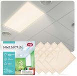 Fluorescent Light Covers for Ceiling Lights, Classroom, Office, or Light Covers Fluorescent Filter