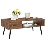Iwell Mid Century Coffee Table with