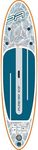 Aqua Marina Pure Air SUP Standup Paddle Board All-In-One Package: includes 10'2" Board, Pump, Carry Bag, Fin, Leash & Paddle.