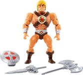 Masters of the Universe Origins Toy, He-Man Super-Hero Action Figure, Posable with Accessory and Mini Comic Book, Motu Collectible​