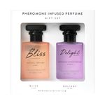 RawChemistry Bliss and Delight Pheromone Infused Perfume Gift Set for Women