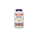 Webber Naturals Glucosamine Chondroitin, Triple Strength, 150 Tablets, Helps Relieve Joint Pain Associated with Osteoarthritis, Non-GMO, Gluten and Dairy Free