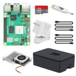 iRasptek Starter Kit for Raspberry Pi 5 8GB — 128GB Edition of OS-Bookworm Pre-Installed