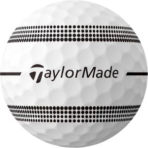 TaylorMade TP5x Stripe Golf Balls – High Visibility, 12-Pack