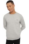 Allen Solly Men Casual Cotton Crew Neck, Regular Sweatshirt (Asstorgpn40121_Grey Melange_M)