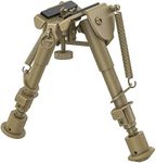 CVLIFE Rifle Bipod, 6-9 Inch Adjustable Super Duty Tactical Bipod