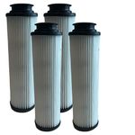 4 Hoover Windtunnel, Empower, Savvy Filters, Washable & Reusable Long-Life HEPA Filter Fits Hoover Windtunnel, Empower, Savvy, Compare to Hoover Part #40140201, 43611042, 42611049, Type 201, Designed & Engineered By Crucial Vacuum