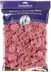 SuperMoss 7 59834 3 23152 Moss, 200 Cubic inch (in3) Bag (Appx. 8oz), Dusty Rose