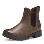 Eastland Women's Baja Chelsea Boot, Brown, 11