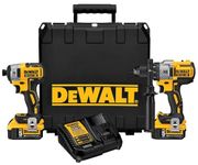 DEWALT 20V MAX* XR Cordless Drill Combo Kit, Brushless, 5.0-Ah, 2-Tool (DCK299P2)