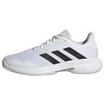 adidas Men's CourtJam Control Tennis Sneakers, FTWR White/core Black/Matte Silver, 11 UK