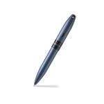 Sheaffer Icon Ballpoint Pen 9110 Matte Blue with Glossy Black PVD Trim | Premium Ballpen Blue | Personalized Pen with Name Engraved