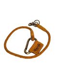 Trip Machine Company Leather BRAIDED KEY CHAIN VINTAGE TAN