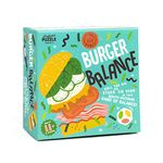 Professor Puzzles Burger Balance Family Game | Fun and Challenging Stacking Game for Kids and Adults | Roll The Dice, Skilfully Balance & Don't Let the Burger Fall | Party Game for 2-4 Players Aged 6+