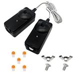 2024 𝙐𝙥𝙜𝙧𝙖𝙙𝙚𝙙 41A5034 Safety Sensor Kit Compatible with Liftmaster Chamberlain Sears Craftsman Garage Door Opener Made After 1997. Safety Sensors Beam Eyes, Replace G801CB-P,10 Years Warranty