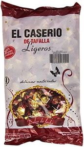 El Caserio - De Tafalla Ligeros - Caramelo de leche sin azúcares añadidos con edulcorantes - 1 kg