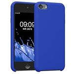 kwmobile TPU Silicone Case Compatible with Apple iPod Touch 6G / 7G (6th and 7th Generation) - Case Soft Flexible Protective Cover - Baltic Blue