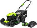Greenworks 40V 20-Inch Cordless Lawn Mower, 4Ah Battery and Charger Included LMF421