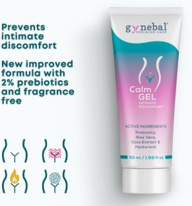 GYNEBAL Calm Prebiotics Gel 50ml – Intimate Soothing Care