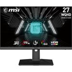 MSI G272QPF, 27" Gaming Monitor, 2560 x 1440 (QHD), Rapid IPS, 1ms, 170Hz, G-Sync Compatible, HDR Ready, HDMI, Displayport, Tilt, Swivel, Height Adjustable, Pivot