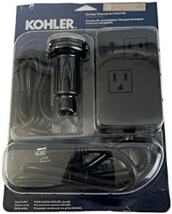 KOHLER K-35723-2BZ Garbage Disposal Air Switch Kit, Vibrant Polished Nickel