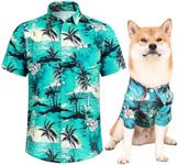 Harbyel Dog Shirts Hawaii Dog Cloth