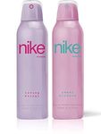 Nike Unisex Woman Fresh Scent Deodorant Spray (Loving Floral/Sweet Blossom)- Pack Of 2 (200Ml Each)