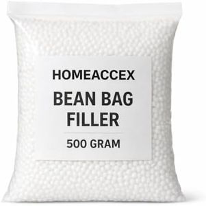 Homeaccex Bean Bag Filler, Thermocol Ball Bean Bag Refill, 500 Gram Bean Ball