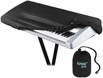 Knox Gear 88-Key Keyboard Dust Cover (Black)