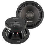 Orion XTR XTX854DC High Efficiency 8” Mid-Range Dust Cap Loudspeakers, 1600W Max Power, 400W RMS, 4 Ohm, 2” Voice Coil - Pro Car Audio Stereo, Midrange Speakers (Pair)